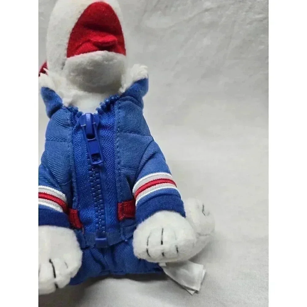 Target Bullseye Dog Winter Weather Costume Plush Stuffed Animal 8"- Read - Picture 4 of 13